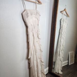 Strapless Silk BCBG Maxazria Gown